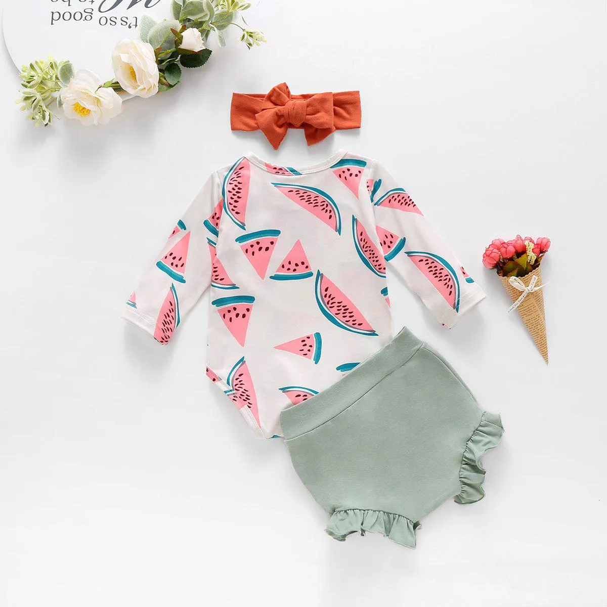3-piece Baby Watermelon Set