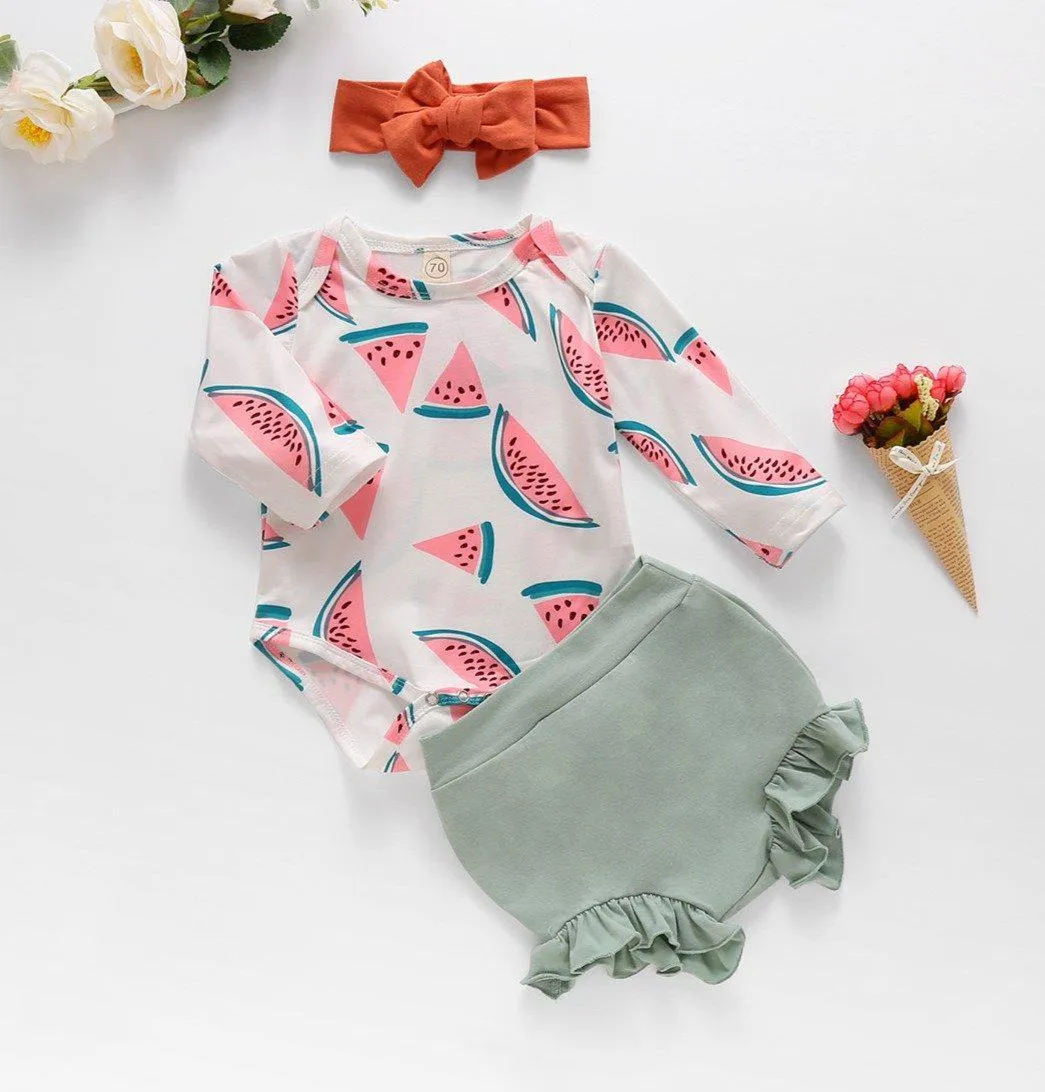 3-piece Baby Watermelon Set