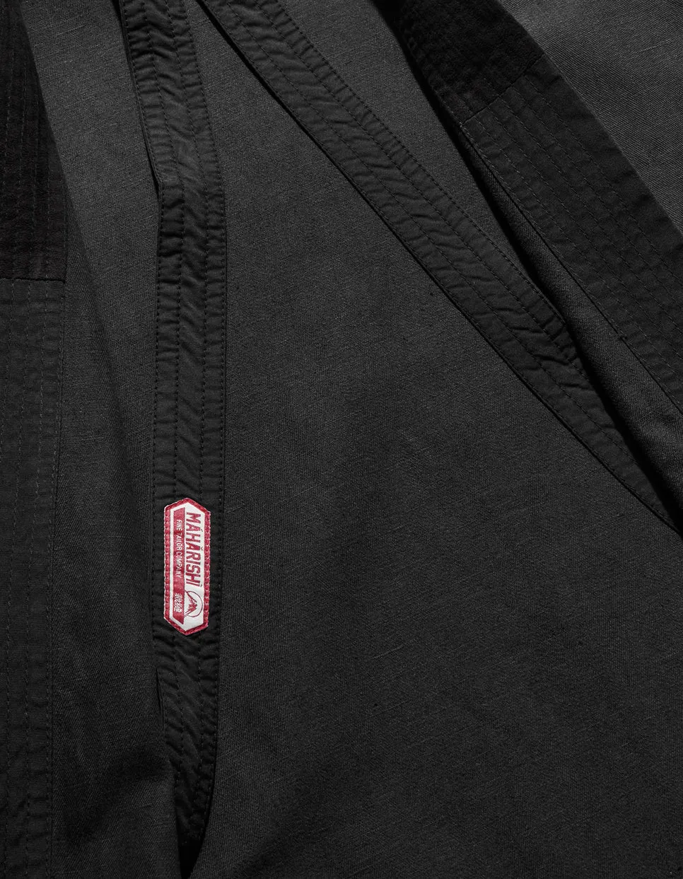 4605 Hemp Hanten Shirt Black