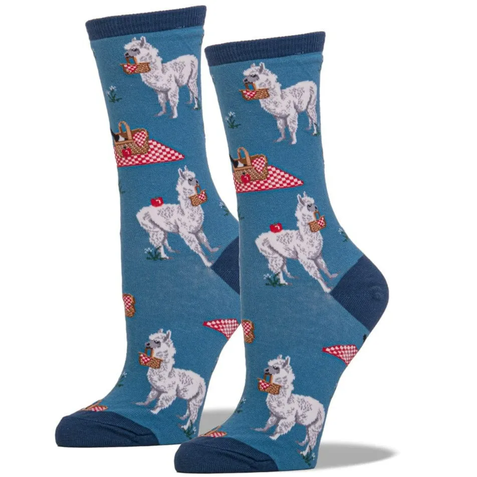 Alpaca Lunch Women's Crew Sock