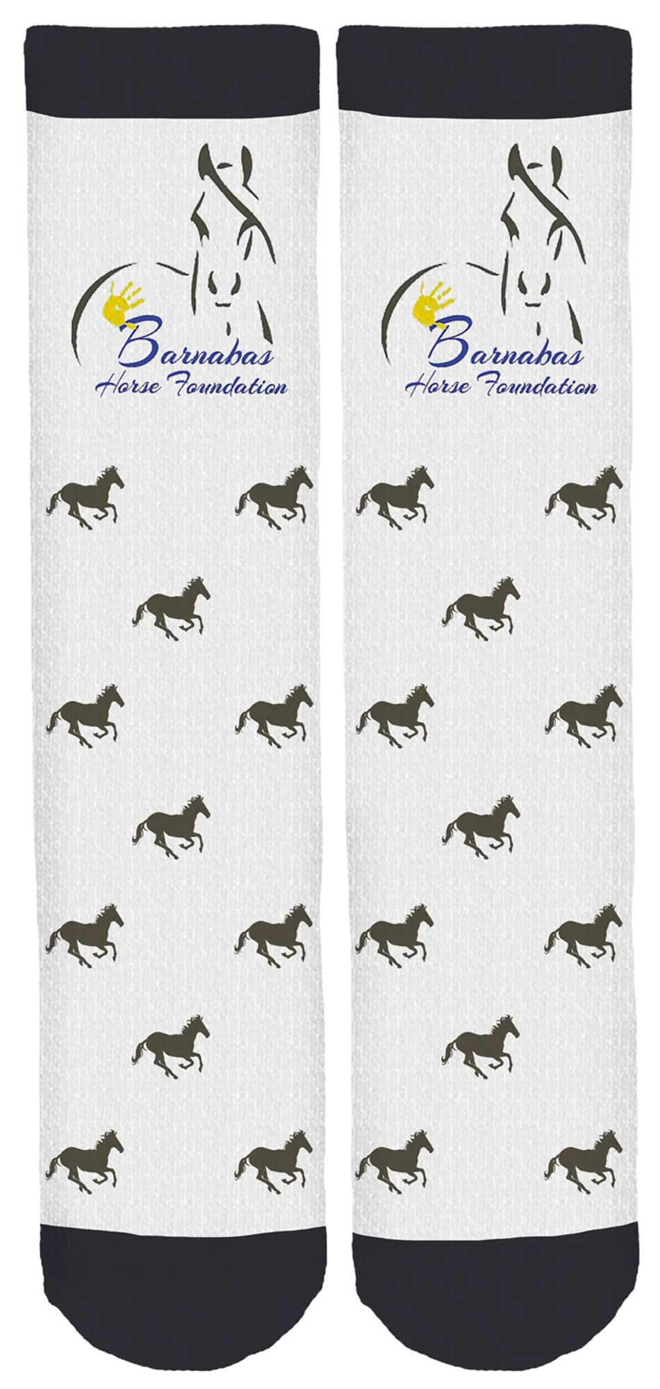 Barnabas Horse Foundation Crew Socks