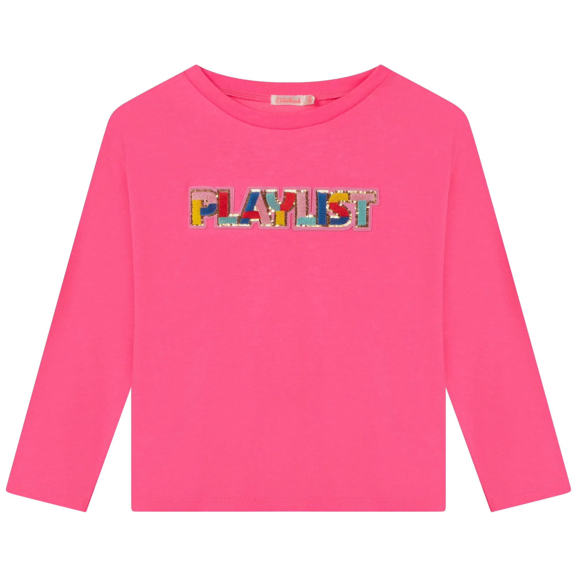 Billieblush U15A55 - Pink Long Sleeve Top