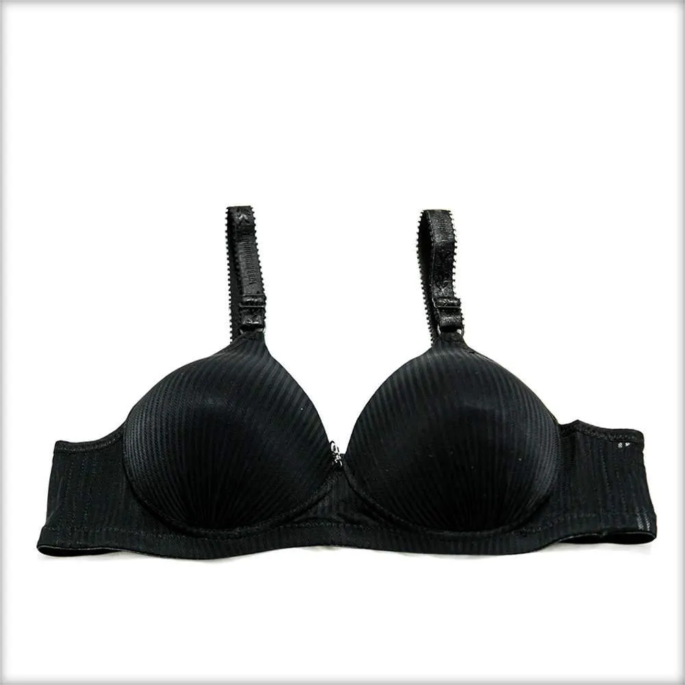 Black Single Padded Bra
