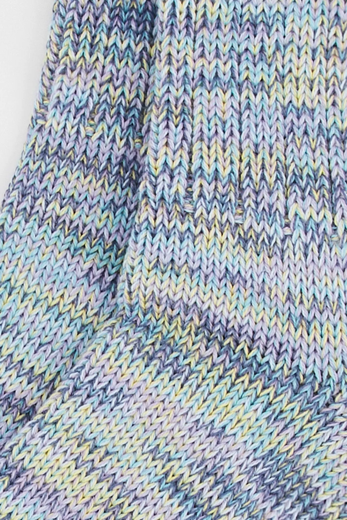 Color Mix Crew Socks