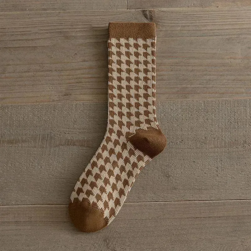 Cotton Christmas Crew Socks | Cute Socks | Christmas Gift