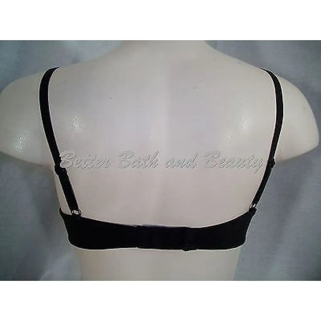 DISCONTINUED Maidenform 7127 Au Naturel Demi T-Shirt Underwire Bra 34A Black