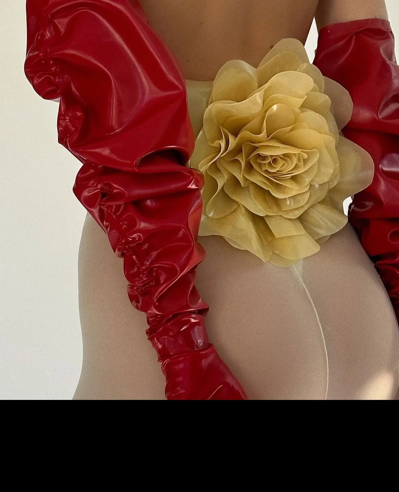 Extreme Flower Wrap Choker