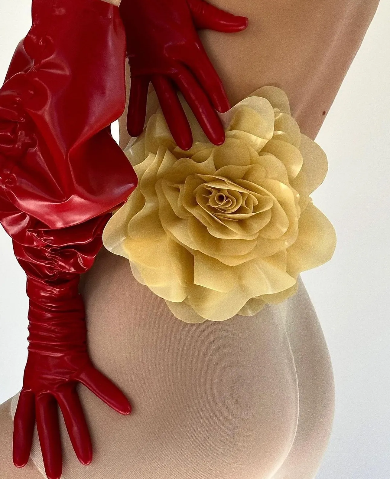 Extreme Flower Wrap Choker