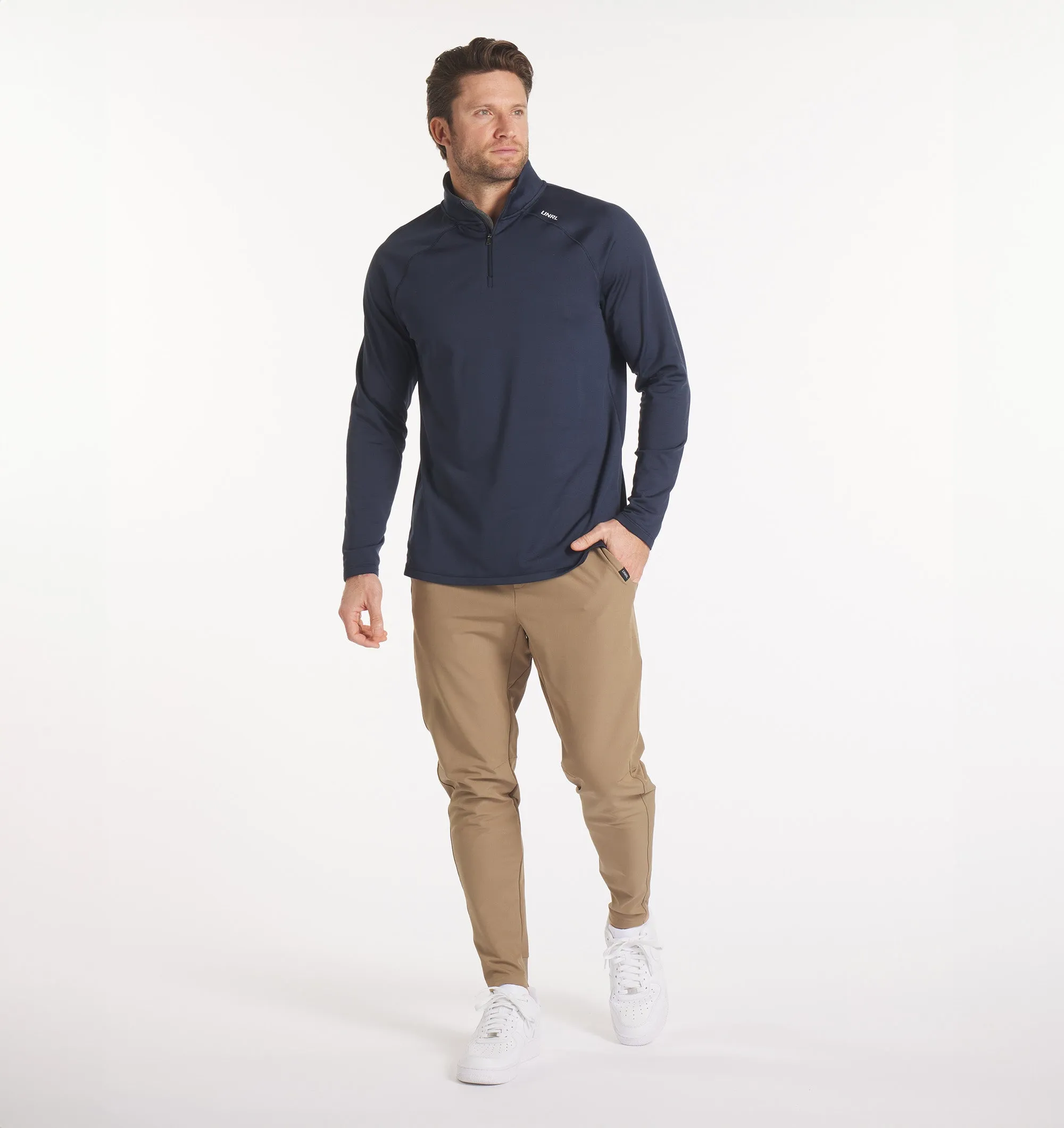 Interlock Quarter Zip