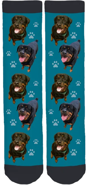 Jake the Rottie Crew Socks