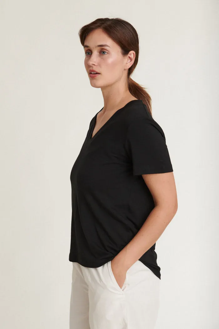 Joline V-neck - Black