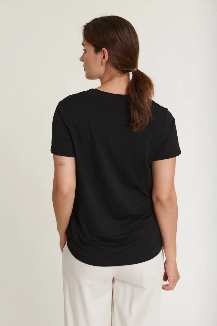 Joline V-neck - Black