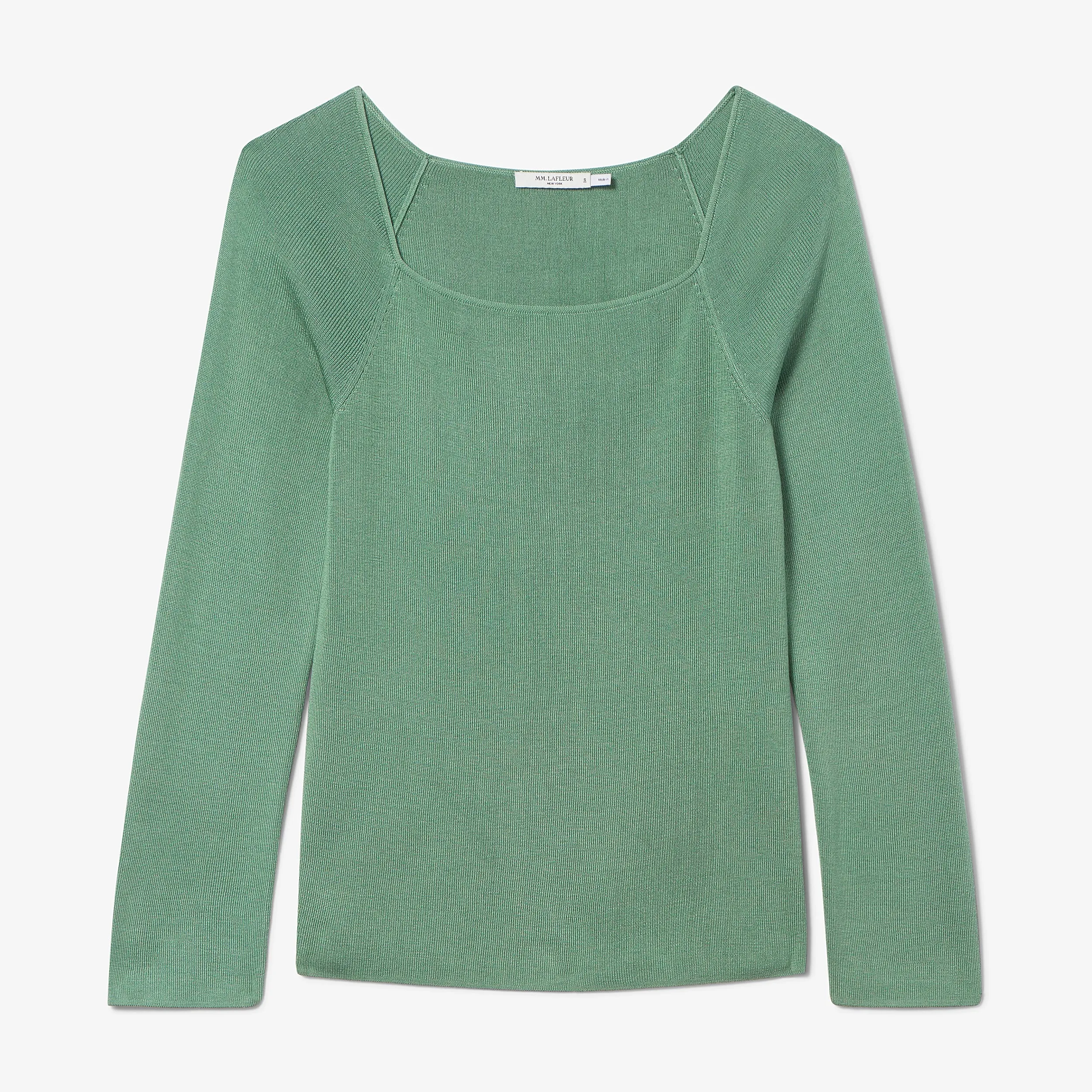 Joya Top - Silk Jersey :: Spring Green