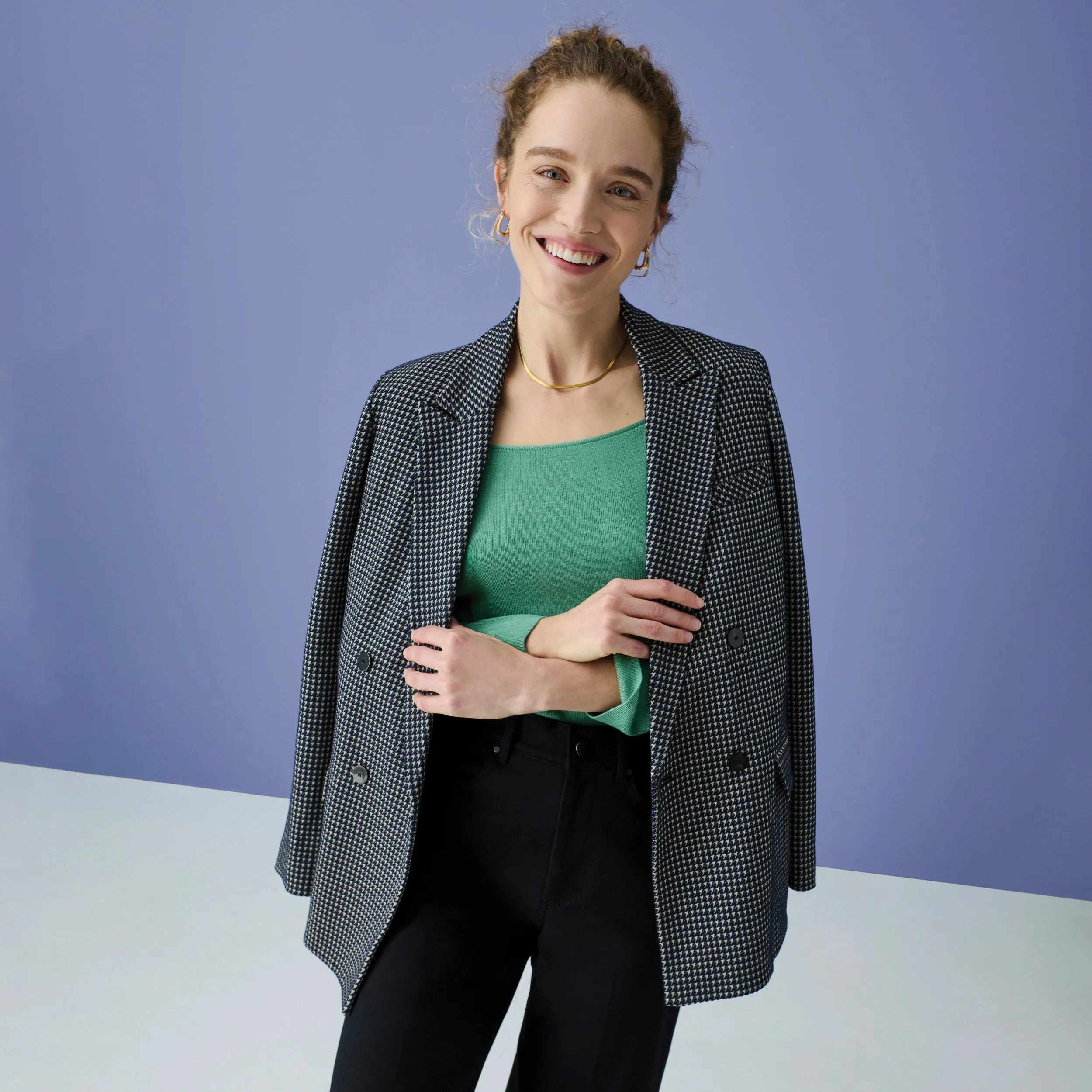 Joya Top - Silk Jersey :: Spring Green
