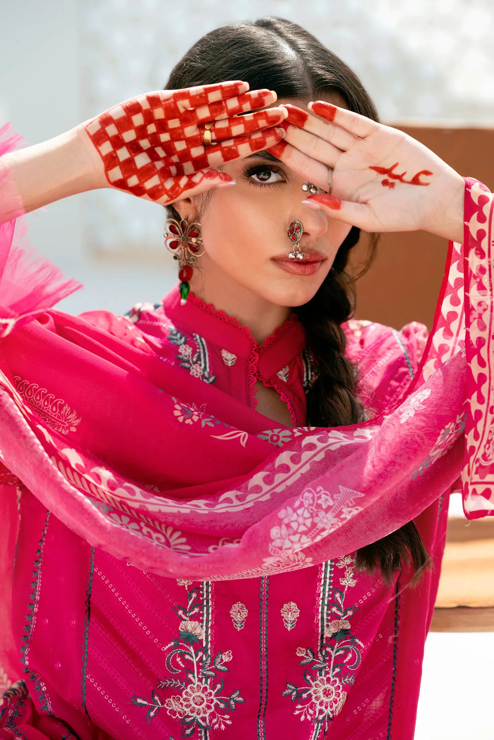 Lawn Digital Print Embroidery