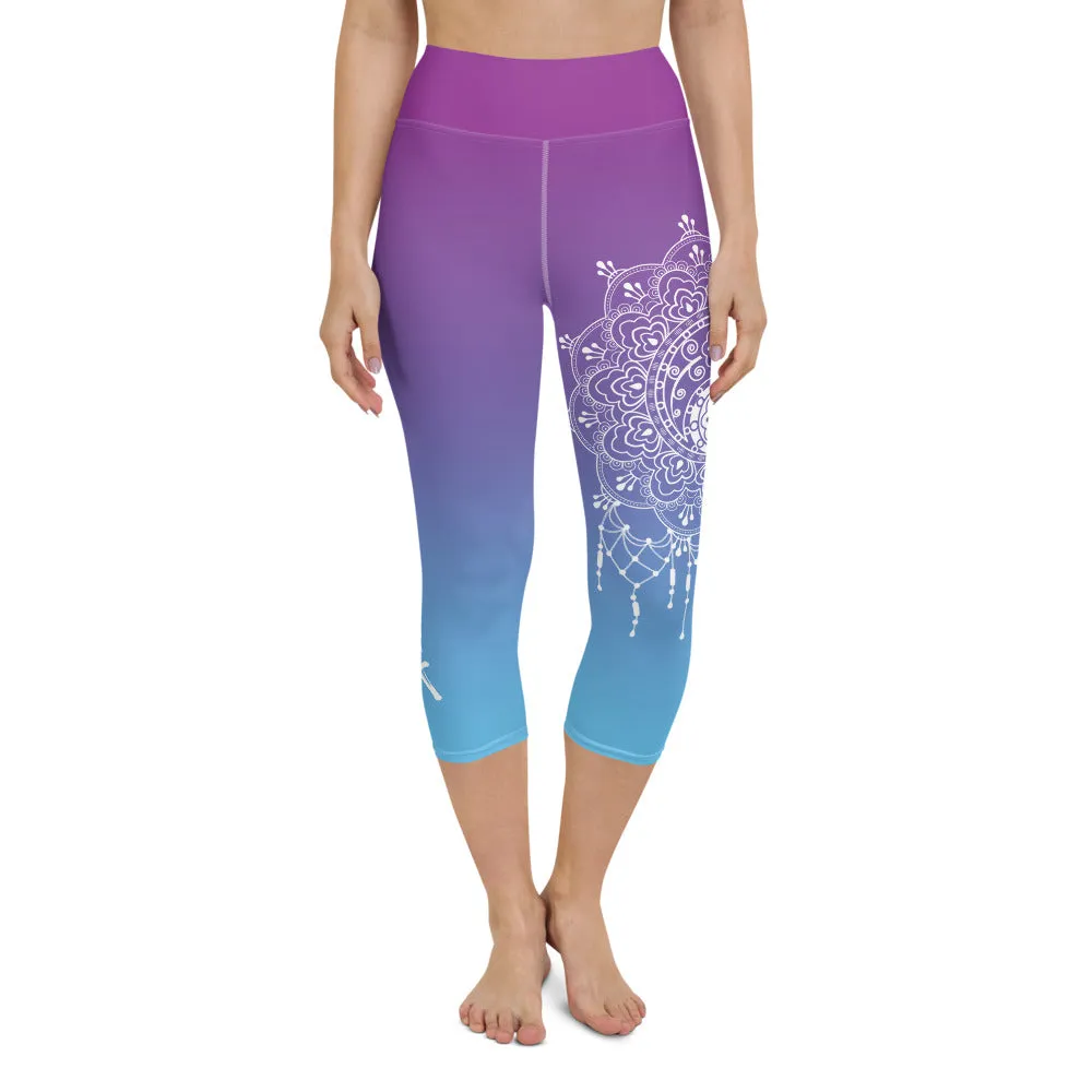 Mandala Yin Yang Capris & Leggings