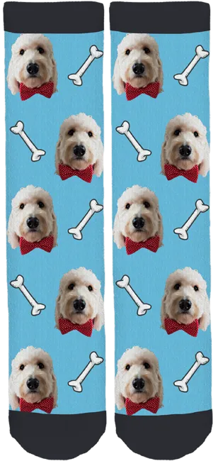 Mason the Doodle Crew Socks