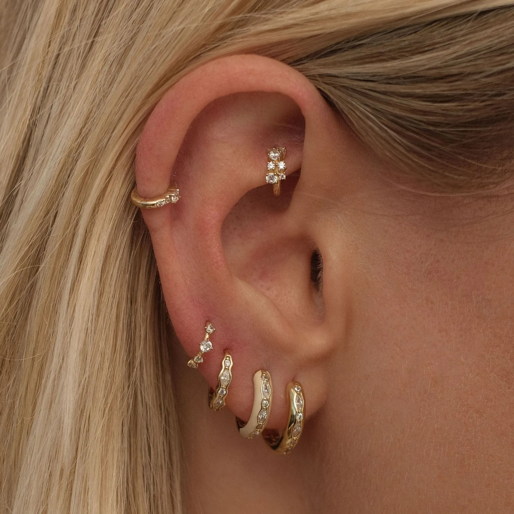 Mattus butter earrings