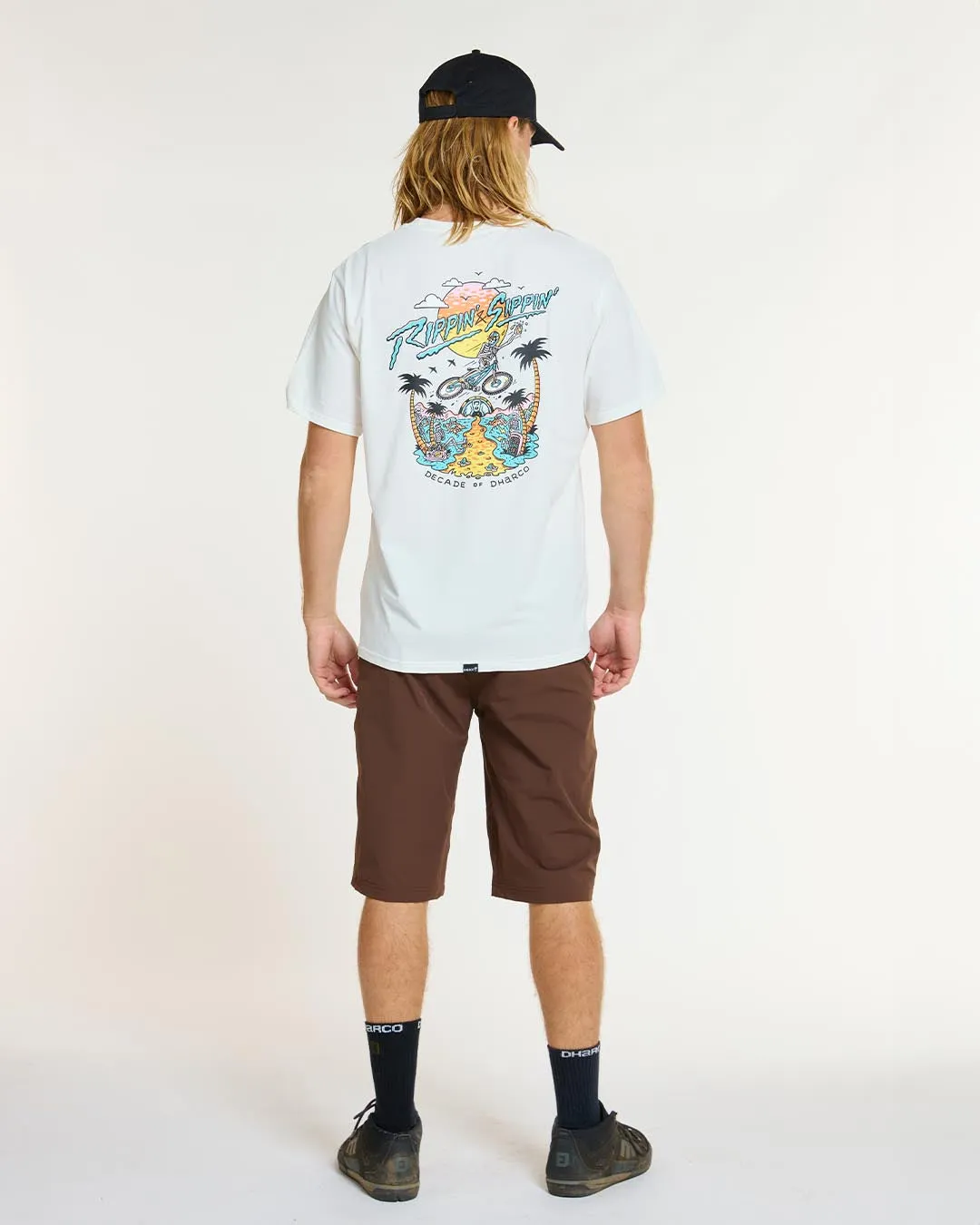 Mens Cotton Tee | Decade of DHaRCO White