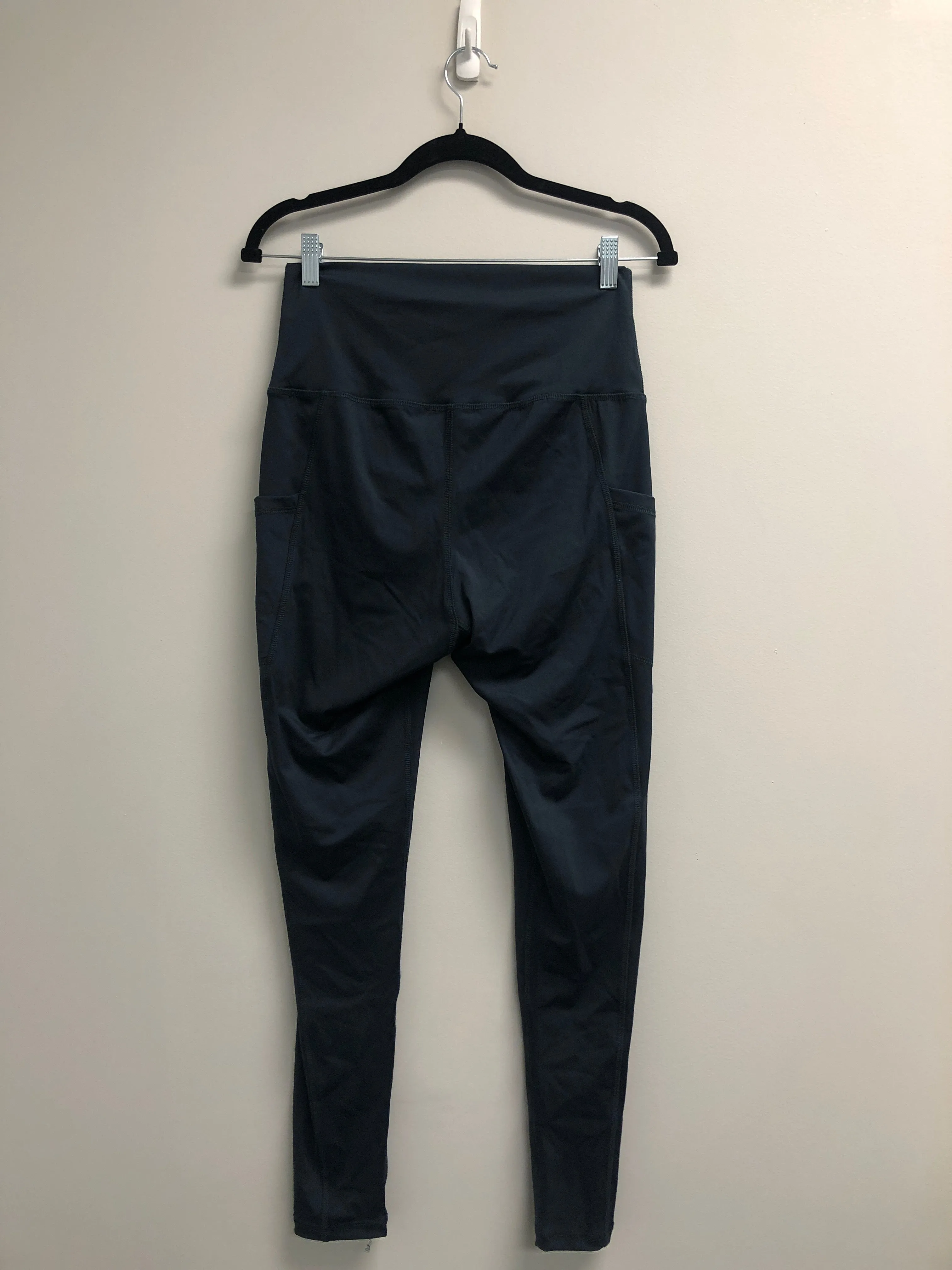 Outlet 6919 - Latched Mama High Waisted Leggings with Side Pocket - Final Sale - Dark Teal - Large