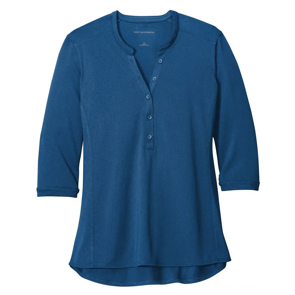 Port Authority ® Ladies UV Choice Pique Henley