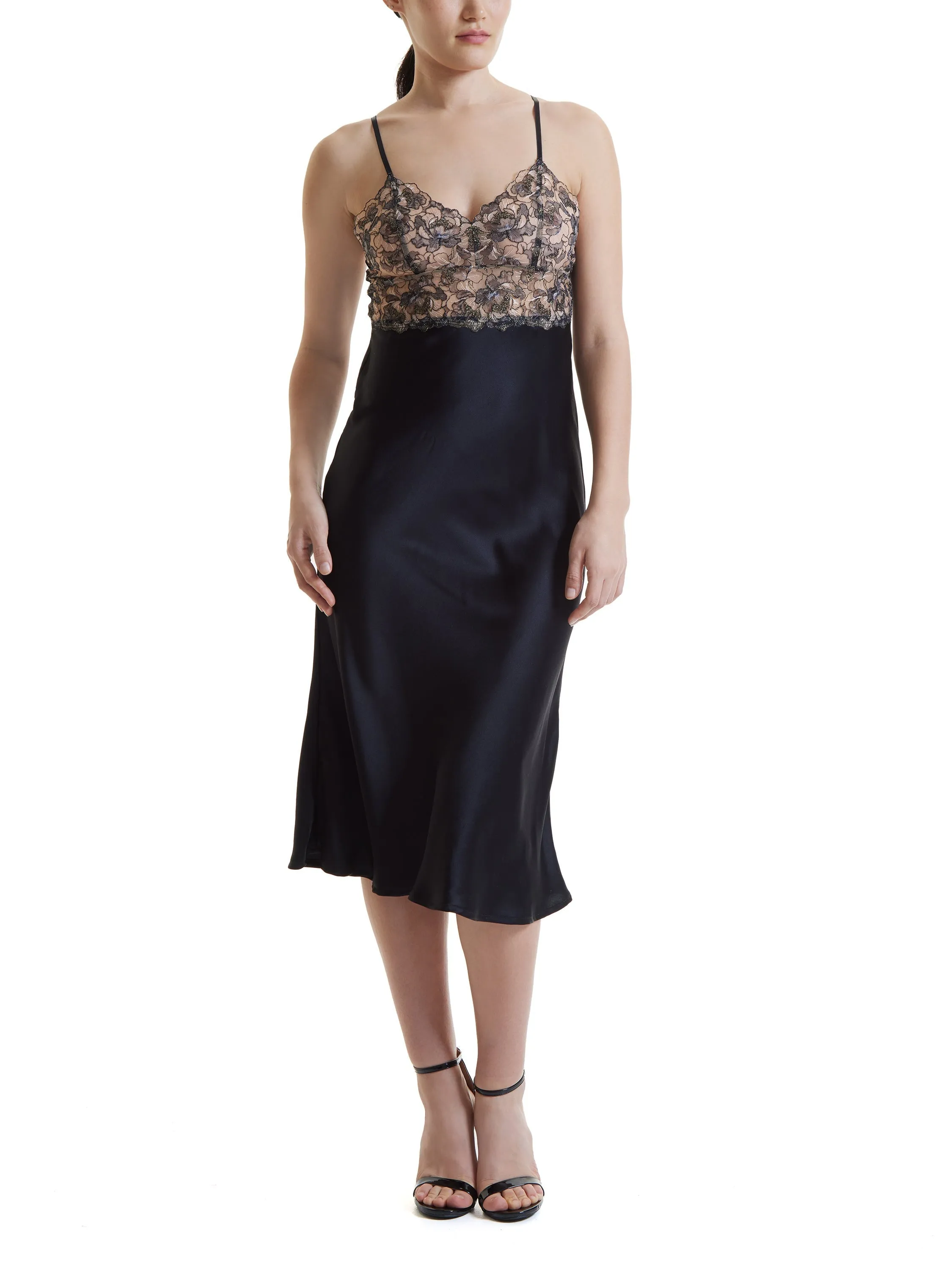 Prabal Gurung Rose Gold Slip Dress Sale