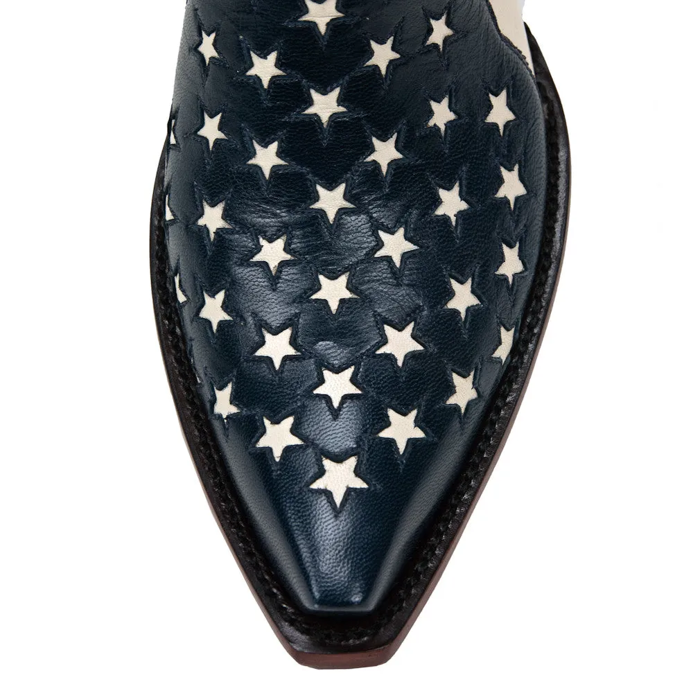 Stars and Stripes Ankle Zipper