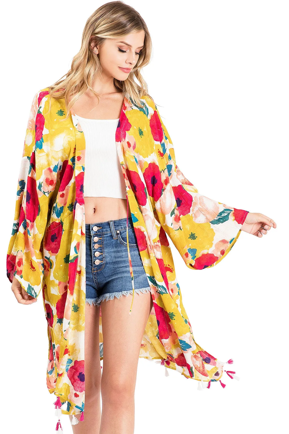 Sun Blossom Kimono