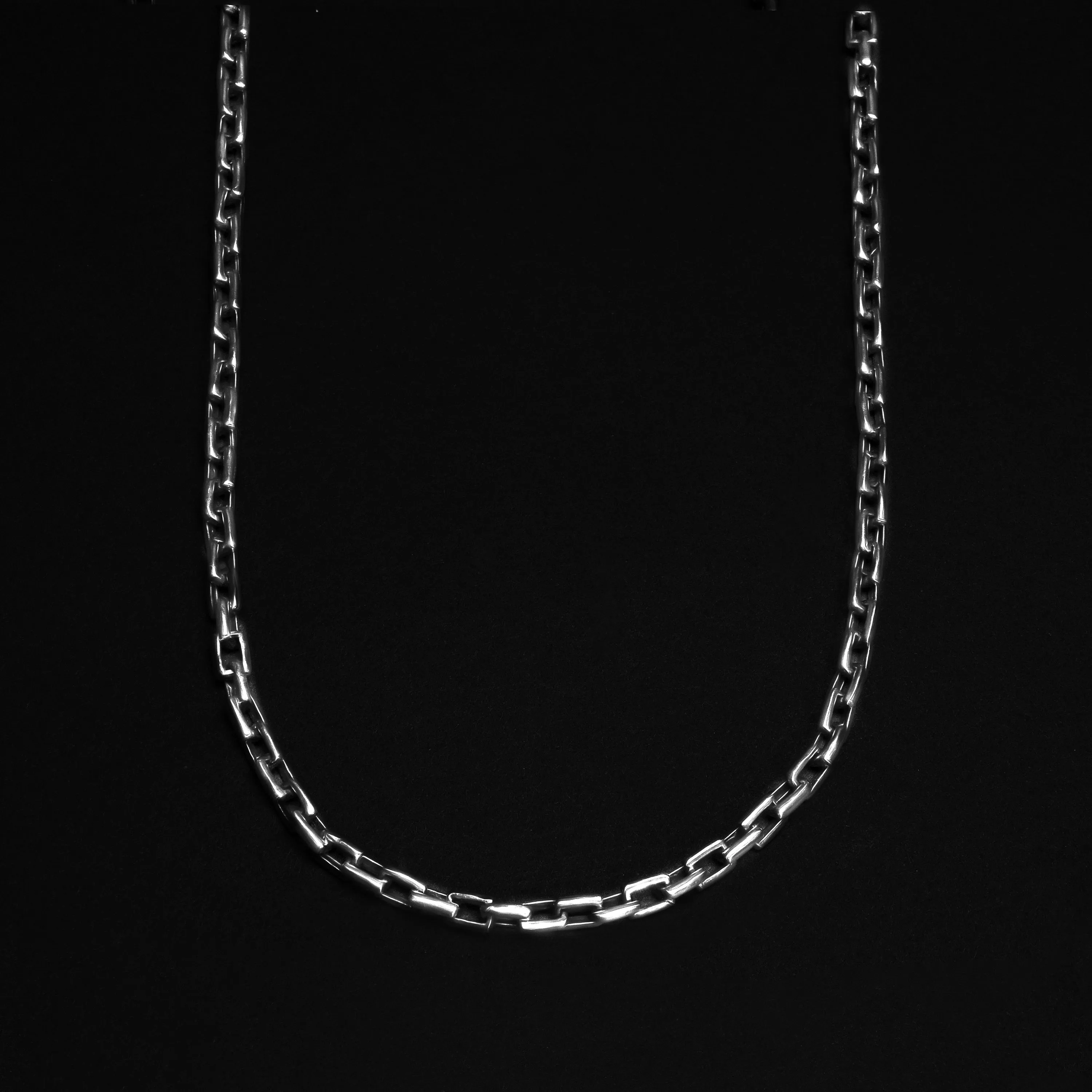 Trainwreck Chain Necklace - Sterling Silver 5.5 mm - 22"