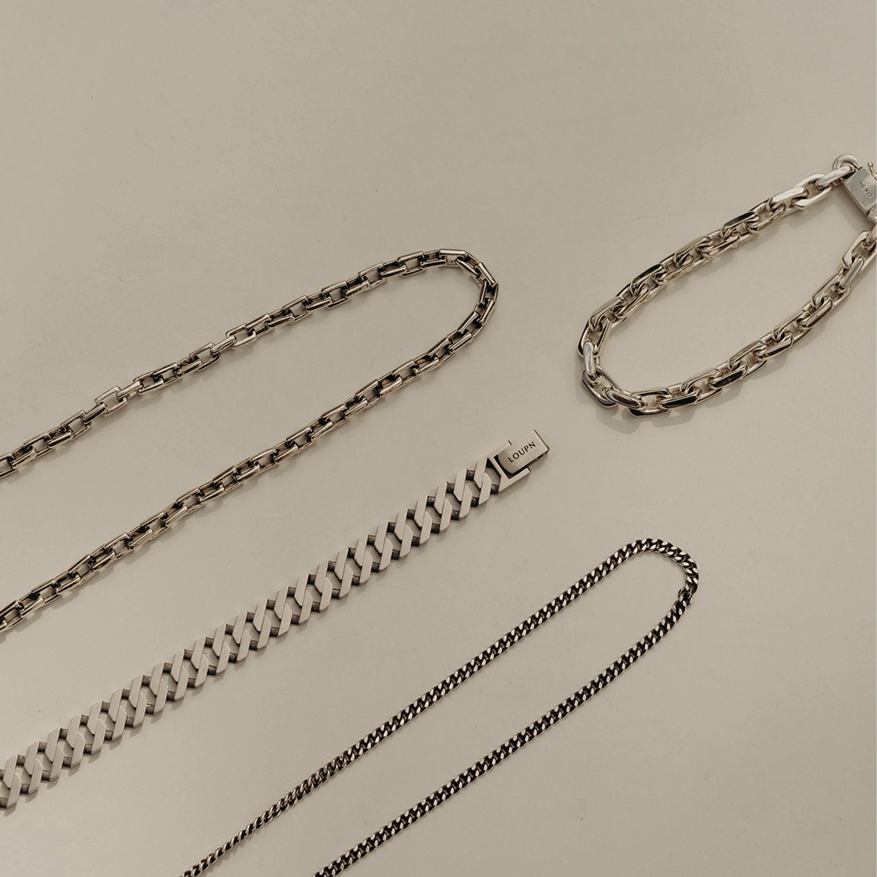 Trainwreck Chain Necklace - Sterling Silver 5.5 mm - 22"
