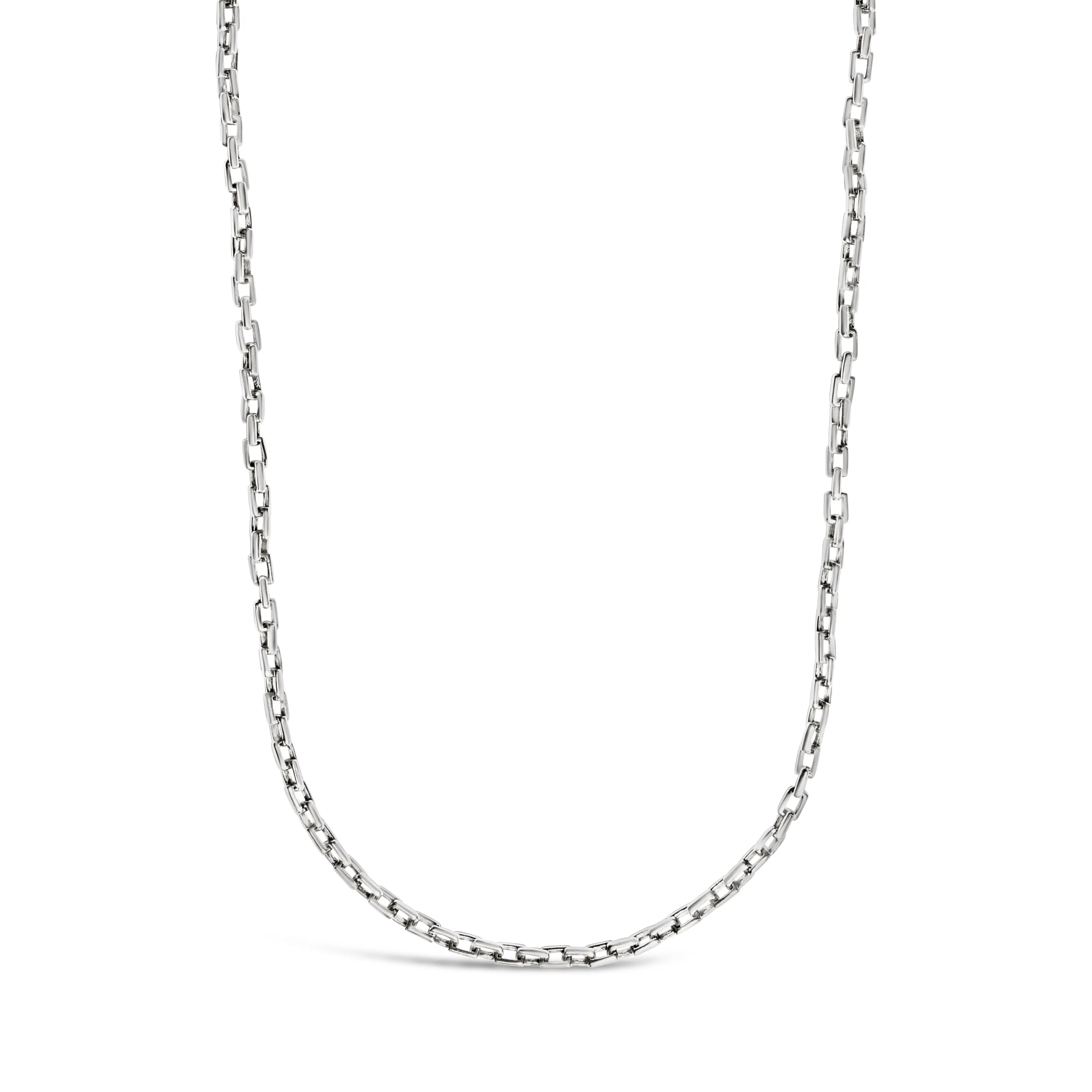 Trainwreck Chain Necklace - Sterling Silver 5.5 mm - 22"