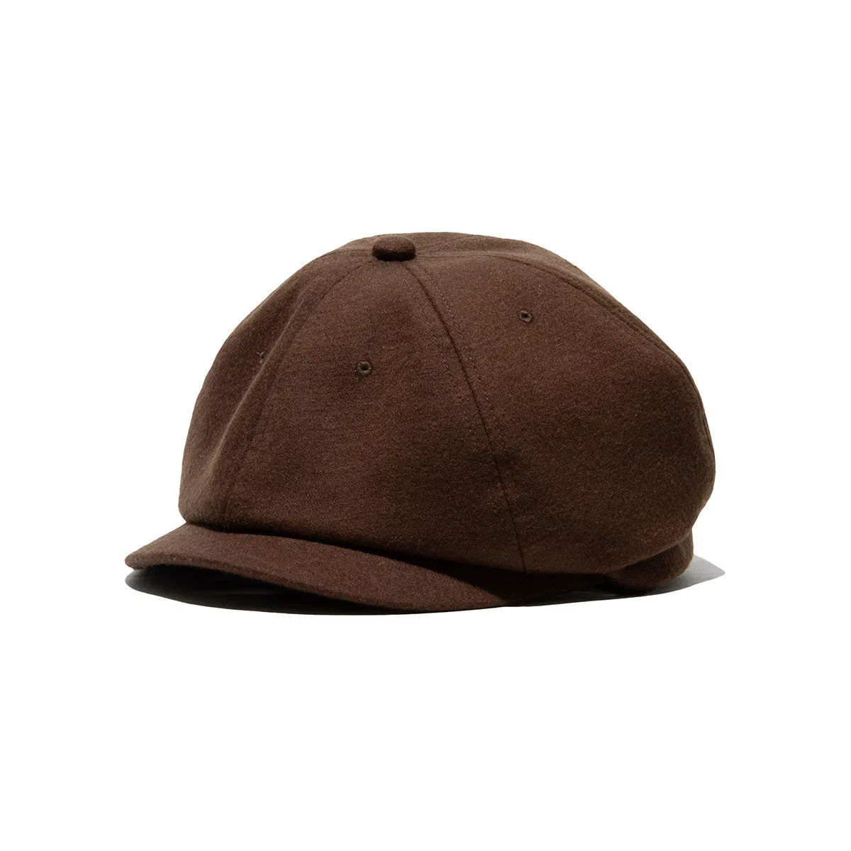 WOOL NEWS PAPER CAP - Brown
